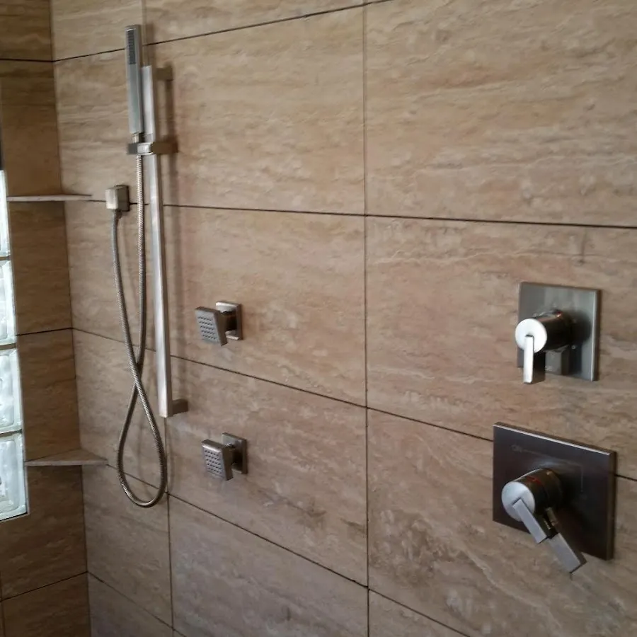 Shower fixture installation for Frozen Pipe Repair in Walled Lake